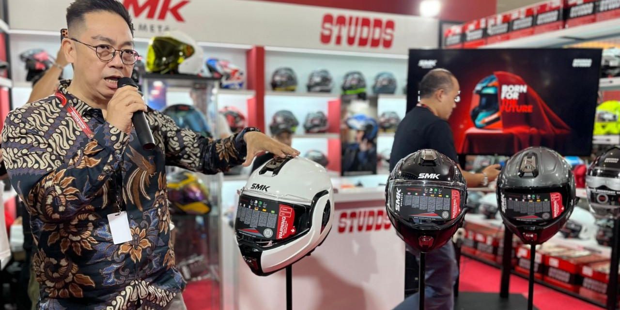 Dua Helm Baru Meluncur Di IIMS 2026: SMK Cygnus & STUDDS