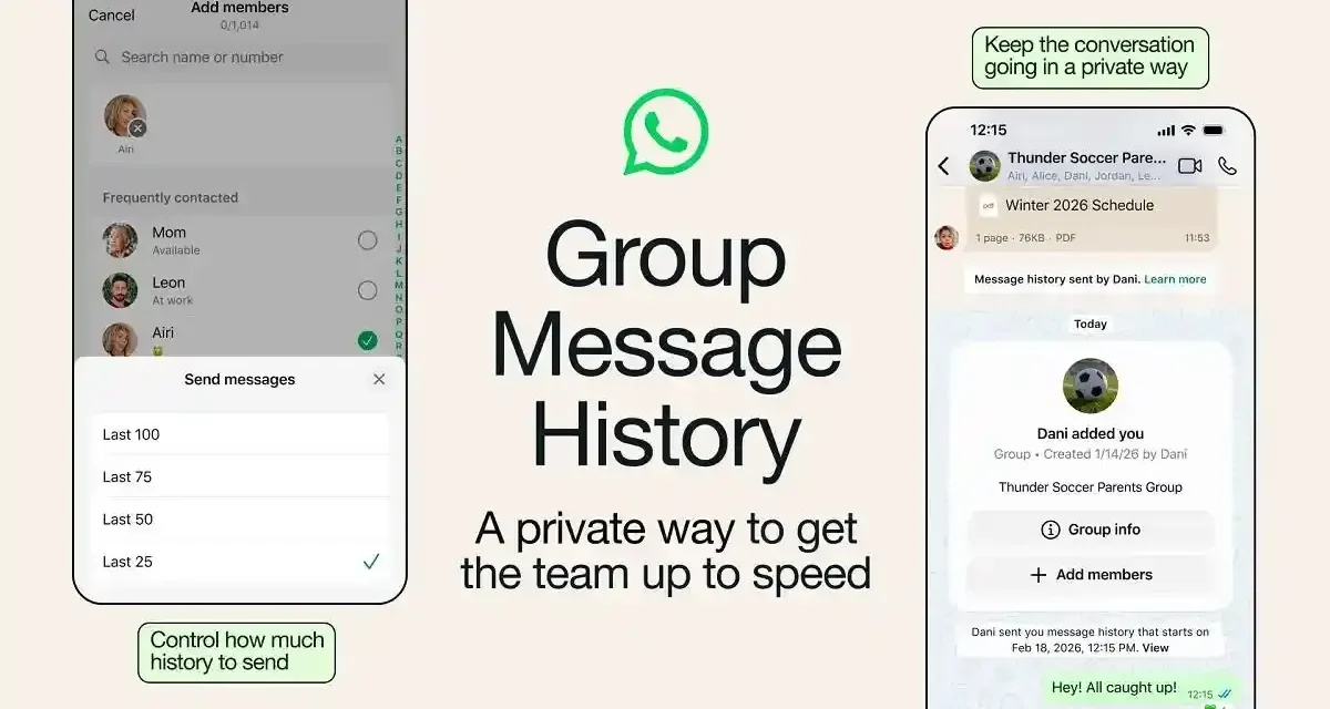 Fitur Baru Whatsapp: Riwayat Grup Bikin Chat Lebih Tertata