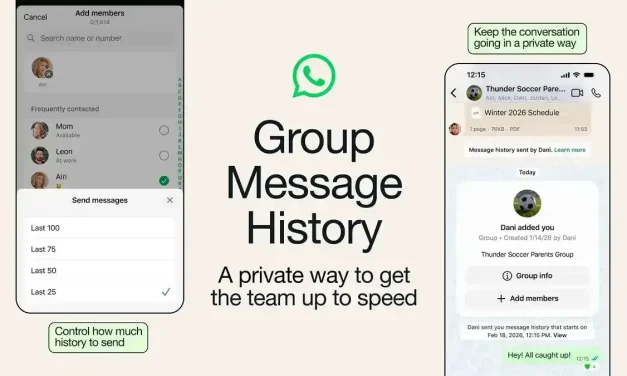 Fitur Baru Whatsapp: Riwayat Grup Bikin Chat Lebih Tertata