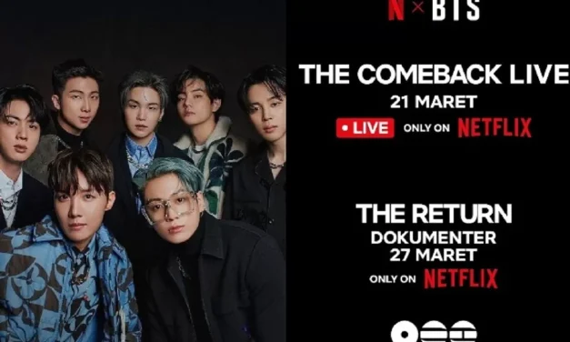 Netflix Konfirmasi Siaran Live Konser BTS Pada 21 Maret 2026