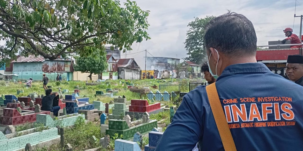 Heboh Di Lampung, Kuburan Jadi Lokasi Perang Petasan Remaja