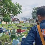 Heboh Di Lampung, Kuburan Jadi Lokasi Perang Petasan Remaja