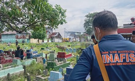 Heboh Di Lampung, Kuburan Jadi Lokasi Perang Petasan Remaja