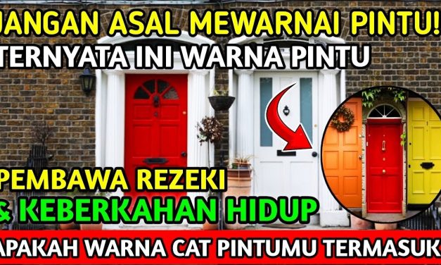 Feng Shui Rumah: 9 Warna Pintu Depan Pembawa Keberuntungan