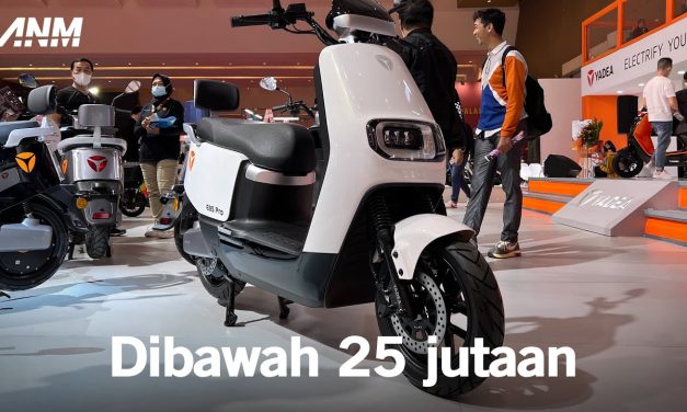 Motor Listrik Baru Yadea Tawarkan Jarak Tempuh 150 Km