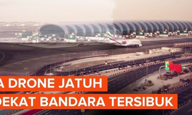 Insiden Drone Di Bandara Dubai Kembali Terjadi, 4 Warga Terluka