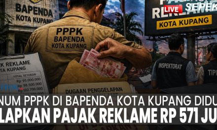 Uang Pajak Reklame Rp 571 Juta Digelapkan PPPK Di Kupang