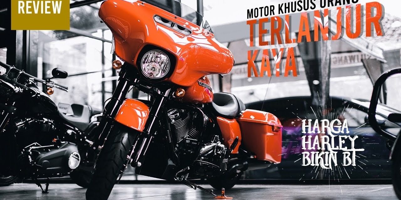 Harley Davidson Street Glide: Motor Ikonik Kenyamanan Maksimal