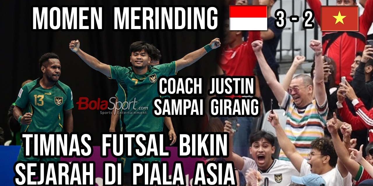 Perjuangan Timnas Futsal Indonesia Dalam Mengobati Luka Bola