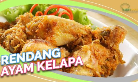Rendang Ayam Kampung Kelapa Sangrai Menu Lebaran