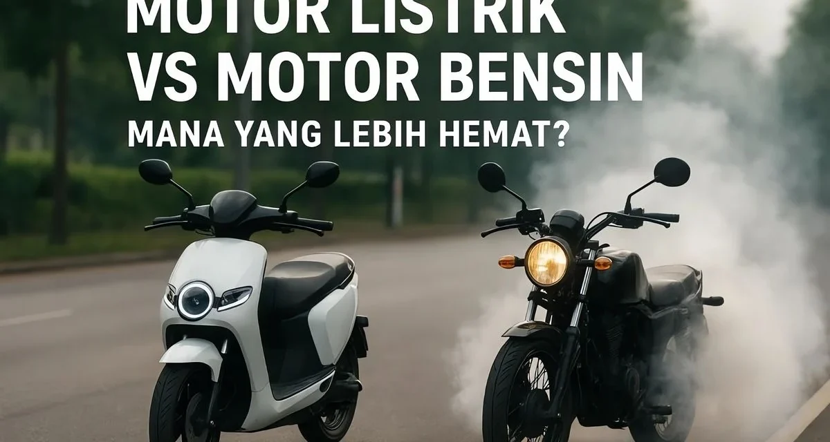 Kelebihan Motor Listrik Ini Membuat Pengendara Motor Bensin Iri