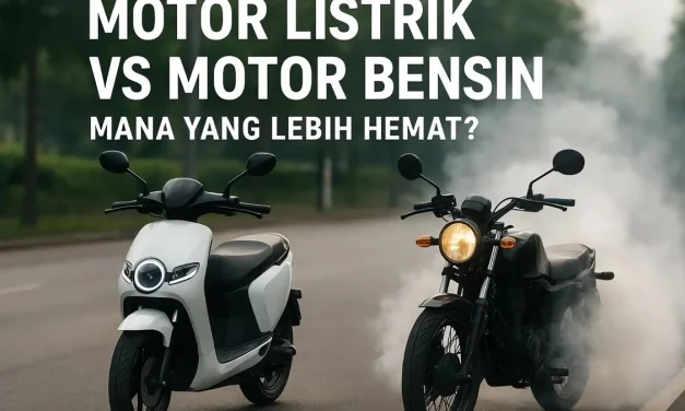 Kelebihan Motor Listrik Ini Membuat Pengendara Motor Bensin Iri