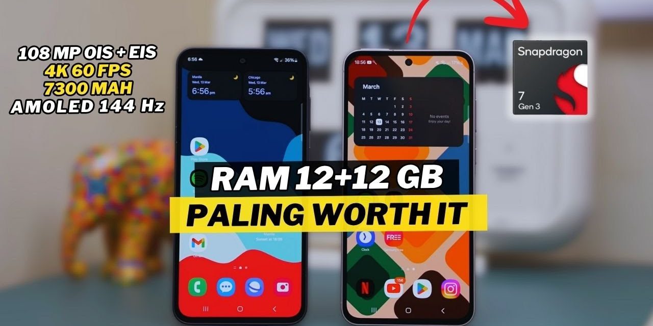 Pilihan HP RAM 12GB Paling Worth It Saat Ini